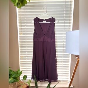 LOFT Purple Occasion Dress Size 10